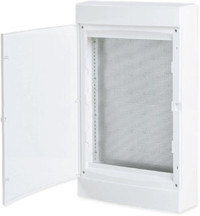 Щит слаботочный навесной Unix белая дверь 4 габарит увеличенный IP41 EKF PROxima (EKF) ux-4m-nw-xl