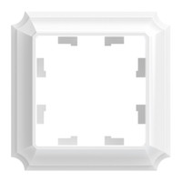 ATLASDESIGN ANTIQUE 1-постовая рамка, БЕЛЫЙ (Systeme Electric) ATN100101