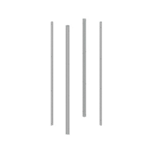 Стойки вертикальные, для шкафов CQE N высотой 2200 мм, 4 шт. RAL7035 (DKC) R5NKMN22