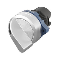 Головка переключателя на 2 положения с возвратом стандартная ручка, черный, алюминий (DKC) M22S-M2A