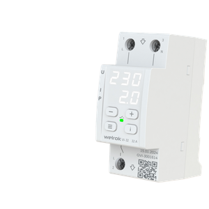 Реле напряжения c контролем тока VI-32 32 А (WELROK) 4660251140472