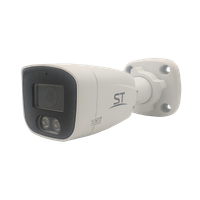 Видеокамера IP 3Мп цилиндрическая уличная IP66 ИК-30м c РОЕ (2.8мм) (Space Technology) ST-301 IP HOME POE DUAL LIGHT