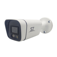 Видеокамера IP 5Мп Цилиндрическая уличная LED-25м PoE IP66 (2.8мм) (Space Technology) ST-S5523 FULLCOLOR CITY