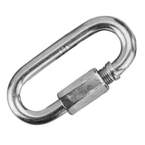 Карабин 6мм винтовой оцинкованный 1 шт. (Крепдил) 490249-1