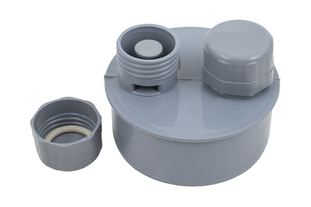 Клапан вакуумный 110, для внутренней канализации (Политэк) 30012110