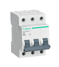 Выключатель автоматический трехполюсный (АВ) С 40А 3P 6kA 400В City9 Set (Systeme Electric) C9F36340