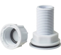 Врезка в бак 1/2' пластик (ПрофСан) 66502