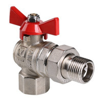 Кран шаровой угловой со сгоном 3/4' ВН BASE (VALTEC) VT.228.N.05
