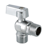Кран шаровой угловой 1/2'x1/2' для подключения санитарных приборов (VALTEC) VT.392.N.04