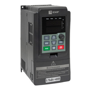 Преобразователь частоты 0.75/1.5кВт 3х400В VECTOR-100 (EKF) VT100-0R7-3B