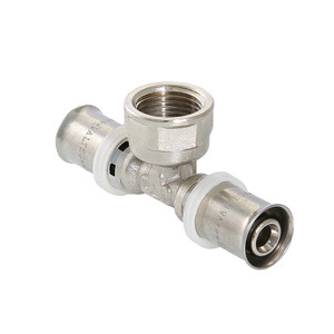 Тройник пресс 26x1/2' ВР (VALTEC) VTm.232.N.260426