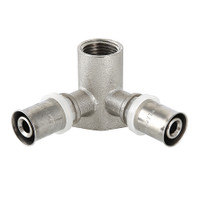 Водорозетка пресс проходная 16x1/2' (VALTEC) VTm.234.N.160416