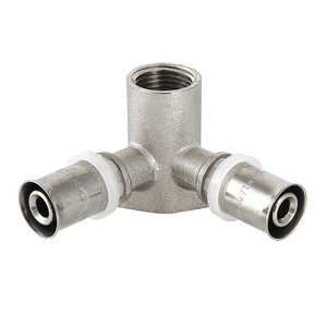 Водорозетка пресс проходная 16x1/2' (VALTEC) VTm.234.N.160416