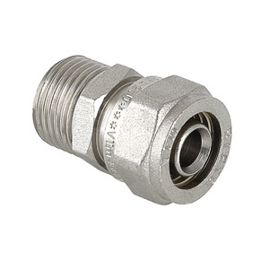 Соединитель обжимной 32x3/4' НР (VALTEC) VTm.301.N.003205