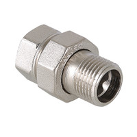 Сгон разъемный ВН 3/4' прямой (американка), никелированный (VALTEC) VTr.341.N.0005