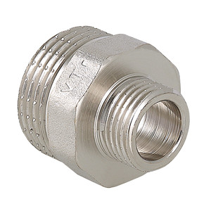 Ниппель НН 2'х1'1/4 переходной, никелированный (VALTEC) VTr.580.N.0907