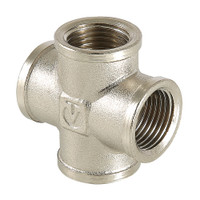 Крестовина ВВ 1/2' никелированная (VALTEC) VTr.760.N.0004