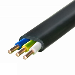 Кабель силовой ВВГнг(А)-П 3х2,5 ок (N, PE)-0,66 ТРТС (Элкаб)