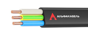 Кабель силовой ВВГ-Пнг(А)-LS 3х2,5ок(N,PE)-0,66 барабан ТРТС (АЛЬФАКАБЕЛЬ)
