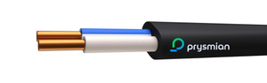 Кабель силовой ВВГнг(А) 2х2.5 плоский бухта 100м (РЭК/Prysmian)