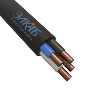 Кабель силовой ВВГнг(А)-LSLTx 4х2,5 ок (N) - 0,66 кВ ТРТС (Элкаб)