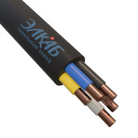 Кабель силовой ВВГнг(А)-LSLTx 5х10,0 ок (N,PE) - 0,66 кВ ТРТС (Элкаб)