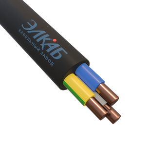 Кабель силовой ППГнг(А)-HF 3х1,5 ок (N,PE) - 0,66 кВ ТРТС (Элкаб)