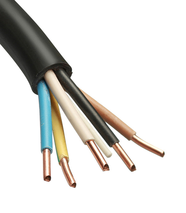 Кабель силовой ВВГ-нг(А)-LSLTx 5х2,5ок(N, PE)-0,66 ТРТС (А) 100м ТРТС (Радиус)