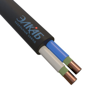 Кабель силовой ВВГнг(А)-FRLS 2х1,5 ок (N)-0,66 ТРТС (Элкаб)