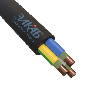 Кабель силовой ВВГнг(А)-FRLSLTx 3х1,5 ок (N,PE) - 0,66 кВ ТРТС (Элкаб)