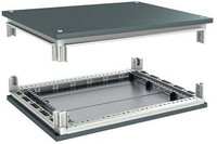 Комплект, крыша и основание, для шкафов CQE, 1200X400 мм (DKC) R5RKTB124