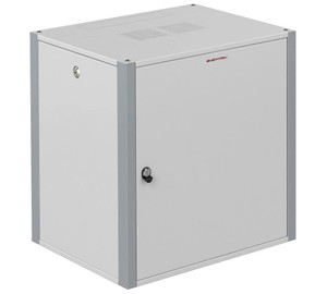 Шкаф телекоммуникационный настенный 19' 9U дверь металл IP20. 600x450x450mm(ШхГхВ) цвет серый(RAL 7035/RAL7000) (SYSMATRIX) WP 6409.720