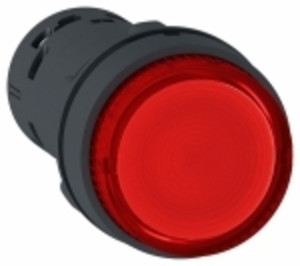 Кнопка 22мм 24В красная с подсветкой (Schneider Electric) XB7NW34B1