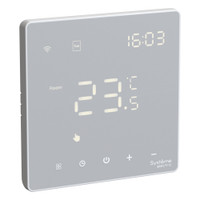 ARTGALLERY ТЕРМОСТАТ программируемый с Wi-Fi для электрического теплого пола, 16 А, моноблочный, БЕЛЫЙ (Systeme Electric) GAL000138