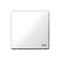 ARTGALLERY 1-клавишный переключатель IP44, 10АХ, механизм, белый (Systeme Electric) GAL440161