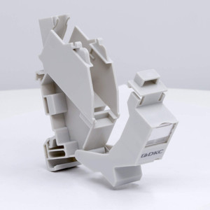 Адаптер на DIN рейку для модулей Keystone (для модулей форм-фактора S19) (DKC) RNW1DIN