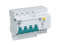 Выключатель автоматический дифференциальный 4п 20А 30мА тип AC С ДИФ-101 4.5кА (Dekraft) 15021DEK