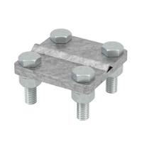 Соединитель пруток - полоса 57х57 мм (DKC) NG3102