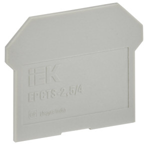 Заглушка для CTS 2,5/4мм2 серая (IEK) YCT10-00-K03-002-ZGL
