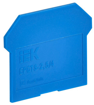 Заглушка для CTS 2,5/4мм2 синяя (IEK) YCT10-00-K07-002-ZGL
