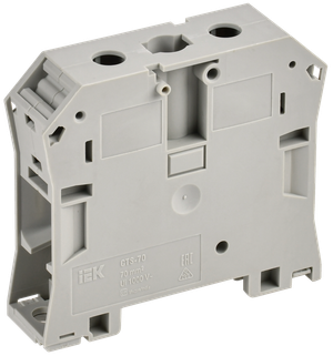 Колодка клеммная CTS с шестигранником 70мм2 серая IEK (IEK) YCT10-01-K03-070