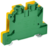 Колодка клеммная CTS-PEN земля 6мм2 желто-зеленая IEK (IEK) YCT11-00-K52-006