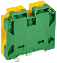Колодка клеммная CTS-PEN земля монтаж неск. напр. 35мм2 IEK (IEK) YCT11-02-K52-035