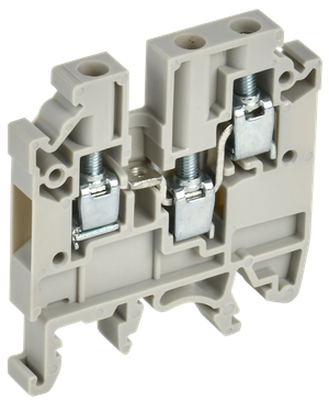 Колодка клеммная CTS-MC 3 вывода 4мм2 серая IEK (IEK) YCT12-00-3-K03-004