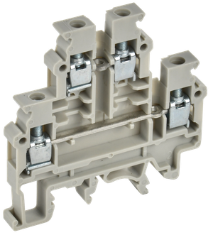 Колодка клеммная CTS-ML 2 ур. 4мм2 серая IEK (IEK) YCT13-00-2-K03-004
