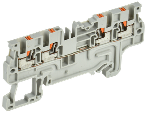 Колодка клеммная CP-MC 4 вывода 1,5мм2 серая IEK (IEK) YCT22-00-4-K03-001
