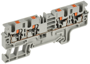 Колодка клеммная CP-MC 4 вывода 4мм2 серая IEK (IEK) YCT22-00-4-K03-004