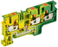 Колодка клеммная CP-MC-PEN земля 3 вывода 10мм2 IEK (IEK) YCT22-03-3-K52-010