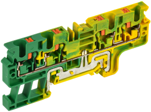 Колодка клеммная CP-MC-PEN земля 4 вывода 4мм2 IEK (IEK) YCT22-03-4-K52-004