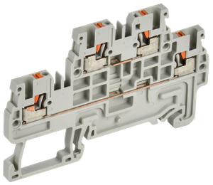 ARMAFIX Клемма пружинная Push-in CP-ML 2 ур. 1,5мм2 серая IEK (IEK) YCT23-00-2-K03-001